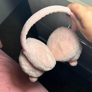 pink penguin earmuffs